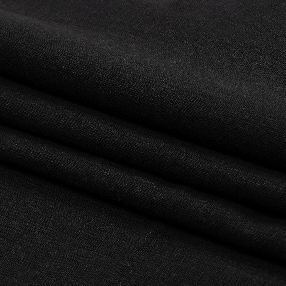 Mood Exclusive Maisie Black Linen and Rayon Woven Mood Exclusive Maisie Black Linen and Rayon Woven
