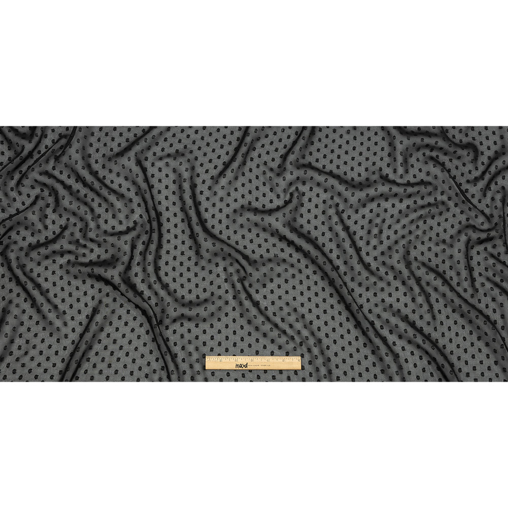 Polyester Swiss Dot - Black - Mood Exclusive Annamae Collection Full