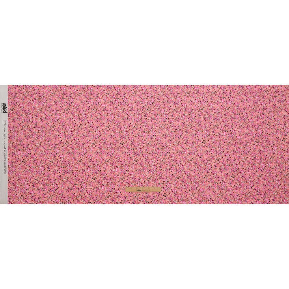Cotton Poplin - Pink Floral - Titania's Dream Print - Mood Exclusive Secret Garden Collection Cotton Poplin - Pink Floral - Titania's Dream Print - Mood Exclusive Secret Garden Collection