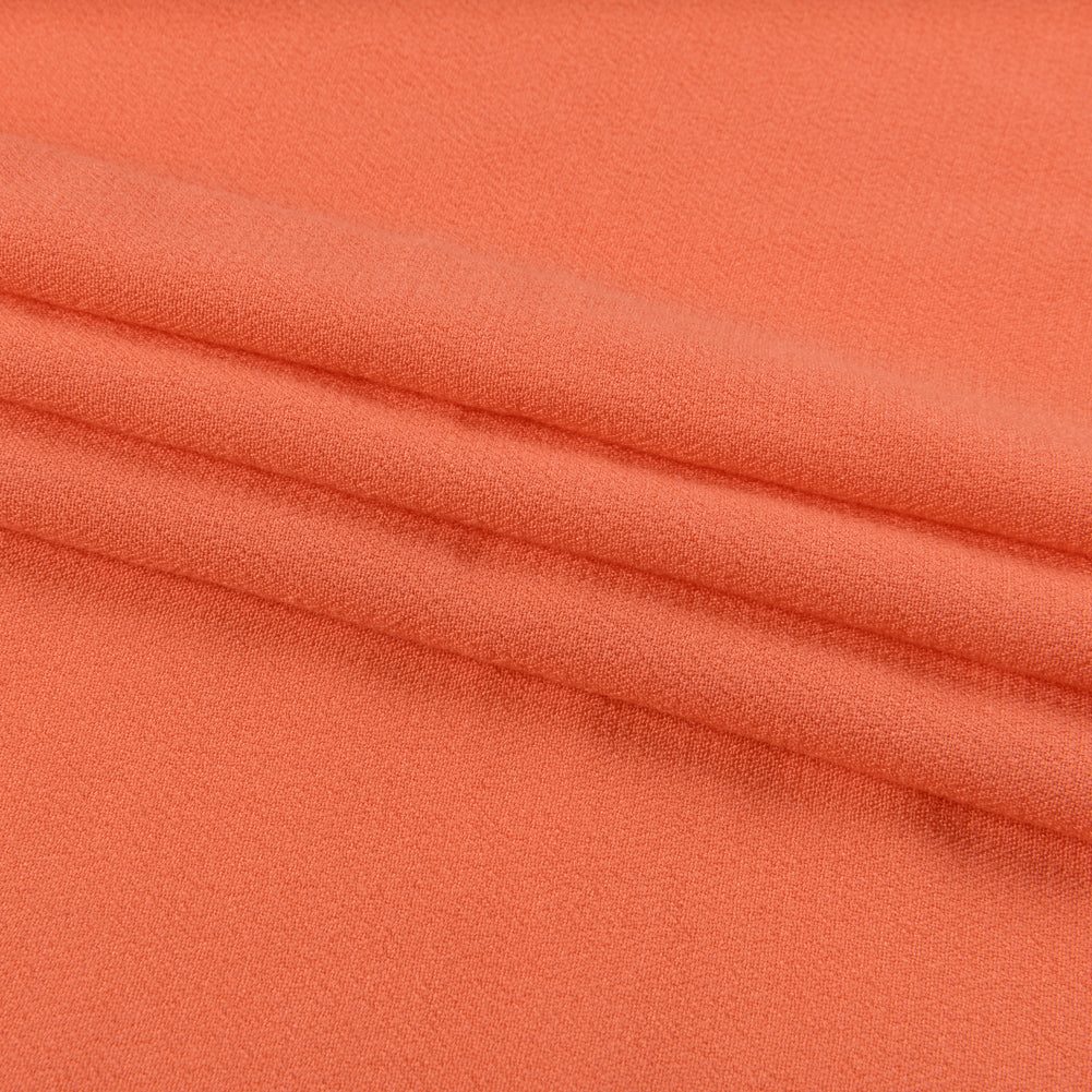 Crepé de viscosa sostenible - Caqui - Colección exclusiva Mood Arlo Crepé de viscosa sostenible - Caqui - Colección exclusiva Mood Arlo