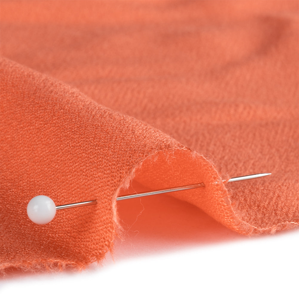 Crepé de viscosa sostenible - Caqui - Colección exclusiva Mood Arlo Crepé de viscosa sostenible - Caqui - Colección exclusiva Mood Arlo