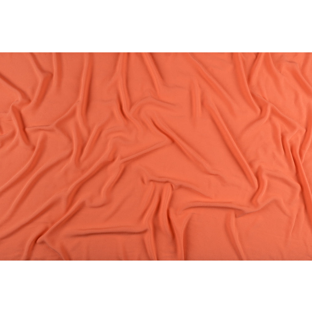 Crepé de viscosa sostenible - Caqui - Colección exclusiva Mood Arlo Crepé de viscosa sostenible - Caqui - Colección exclusiva Mood Arlo