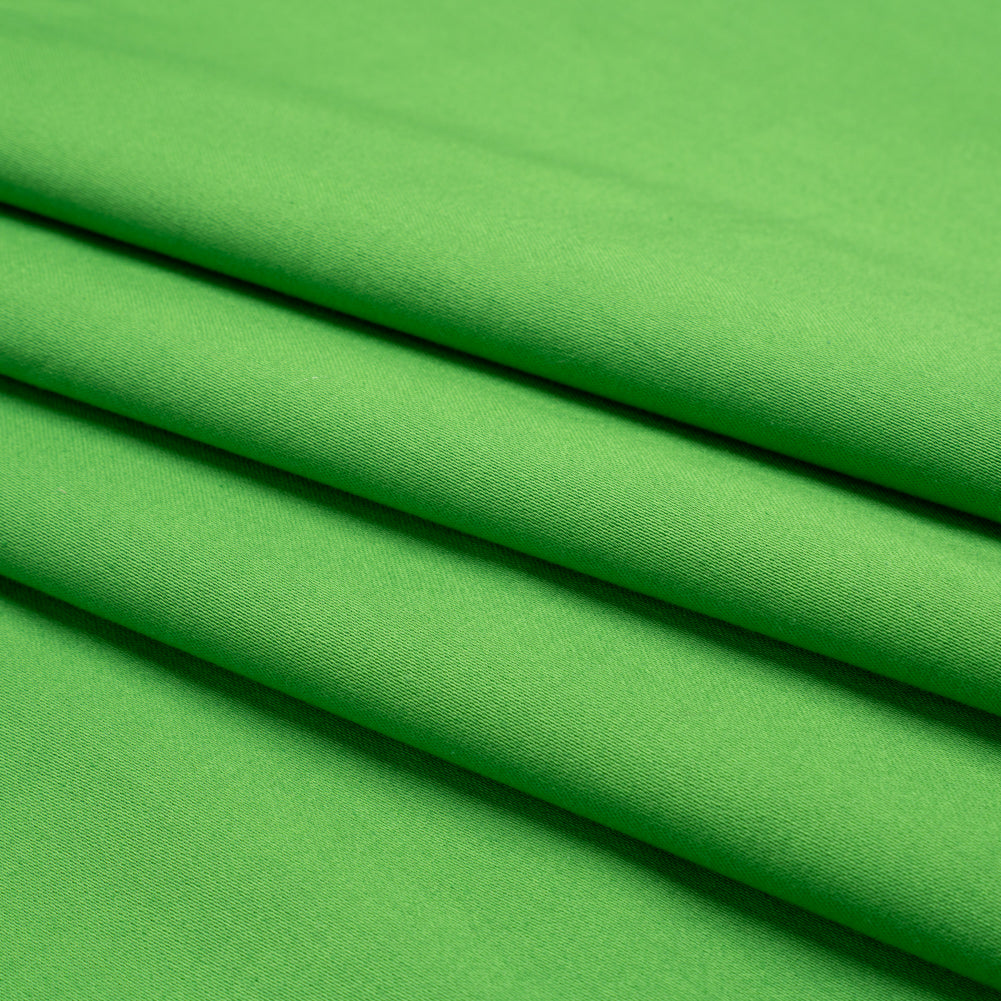 Stretch Cotton Sateen - Green - Mood Exclusive Carlos Collection Stretch Cotton Sateen - Green - Mood Exclusive Carlos Collection