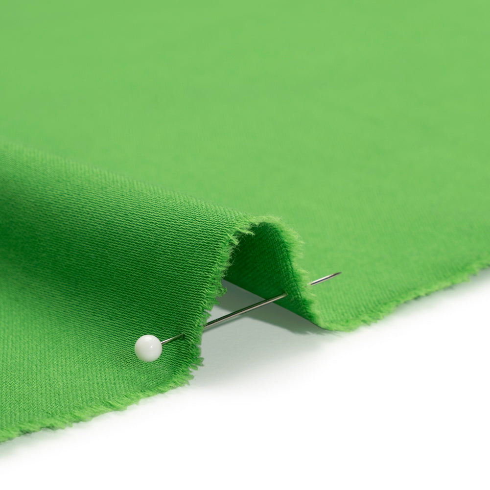 Stretch Cotton Sateen - Green - Mood Exclusive Carlos Collection Stretch Cotton Sateen - Green - Mood Exclusive Carlos Collection