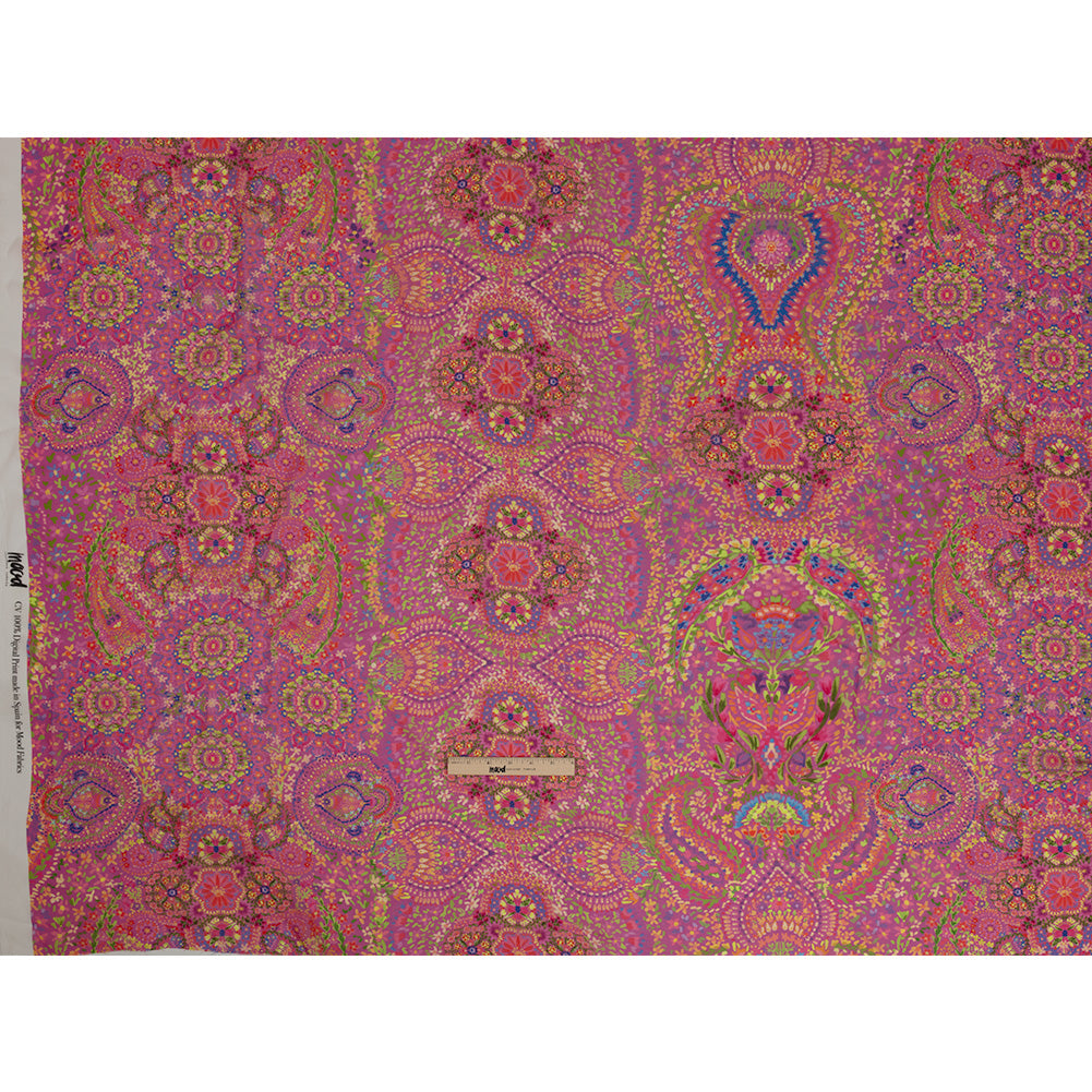 Viscose Georgette - Pink Paisley - Amsterdam Market Print - Mood Exclusive Gisele Collection Drape Viscose Georgette - Pink Paisley - Amsterdam Market Print - Mood Exclusive Gisele Collection Drape