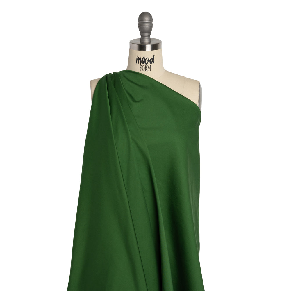 Stretch Cotton Sateen - Hunter Green - Mood Exclusive Carlos Collection Stretch Cotton Sateen - Hunter Green - Mood Exclusive Carlos Collection