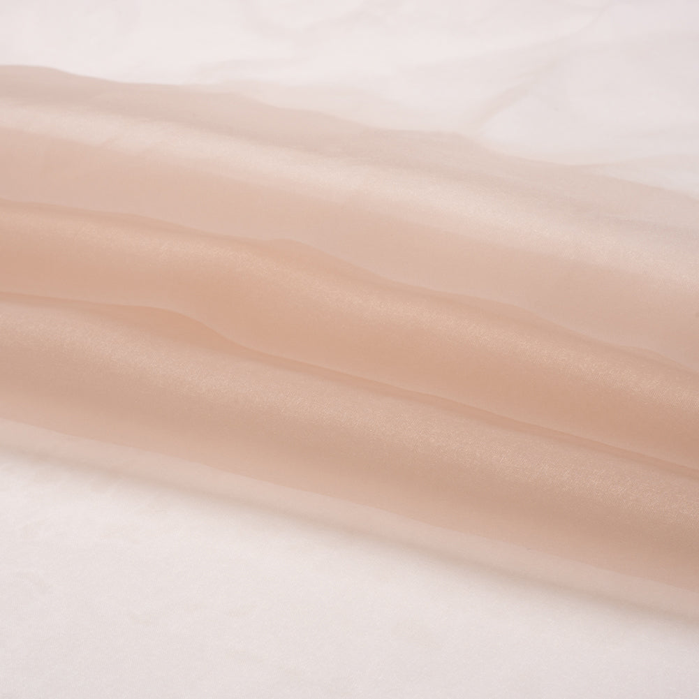 Polyester Organza - Blush - Luscinia Collection by Mood - Folded Polyester Organza - Blush - Luscinia Collection by Mood - Folded