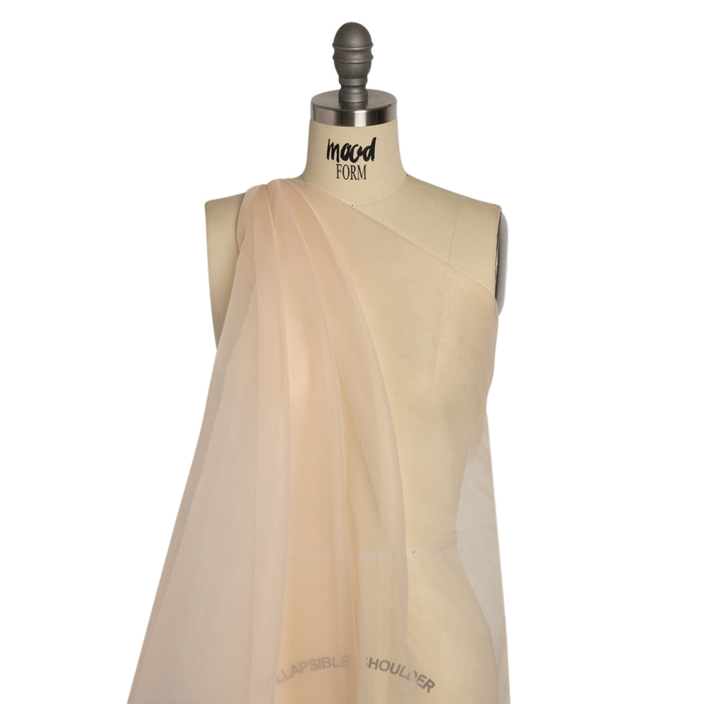 Polyester Organza - Ecru - Luscinia Collection by Mood - Drape Polyester Organza - Ecru - Luscinia Collection by Mood - Drape