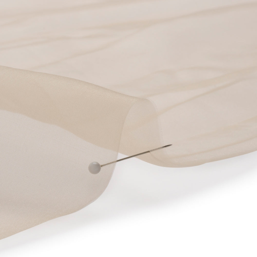 Polyester Organza - Cashmere - Luscinia Collection by Mood Polyester Organza - Cashmere - Luscinia Collection by Mood