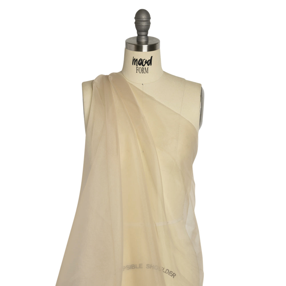 Polyester Organza - Cashmere - Luscinia Collection by Mood Polyester Organza - Cashmere - Luscinia Collection by Mood