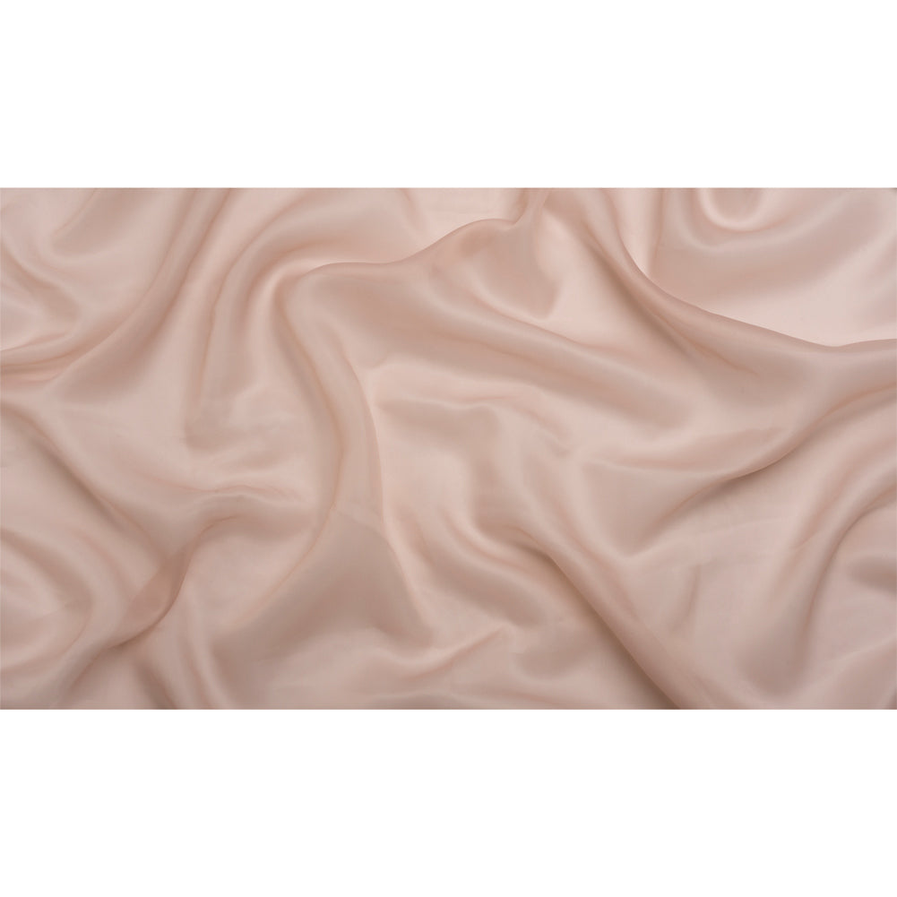 Satin-Faced Polyester Organza - Blush - Ardea Collection by Mood - Full Satin-Faced Polyester Organza - Blush - Ardea Collection by Mood - Full