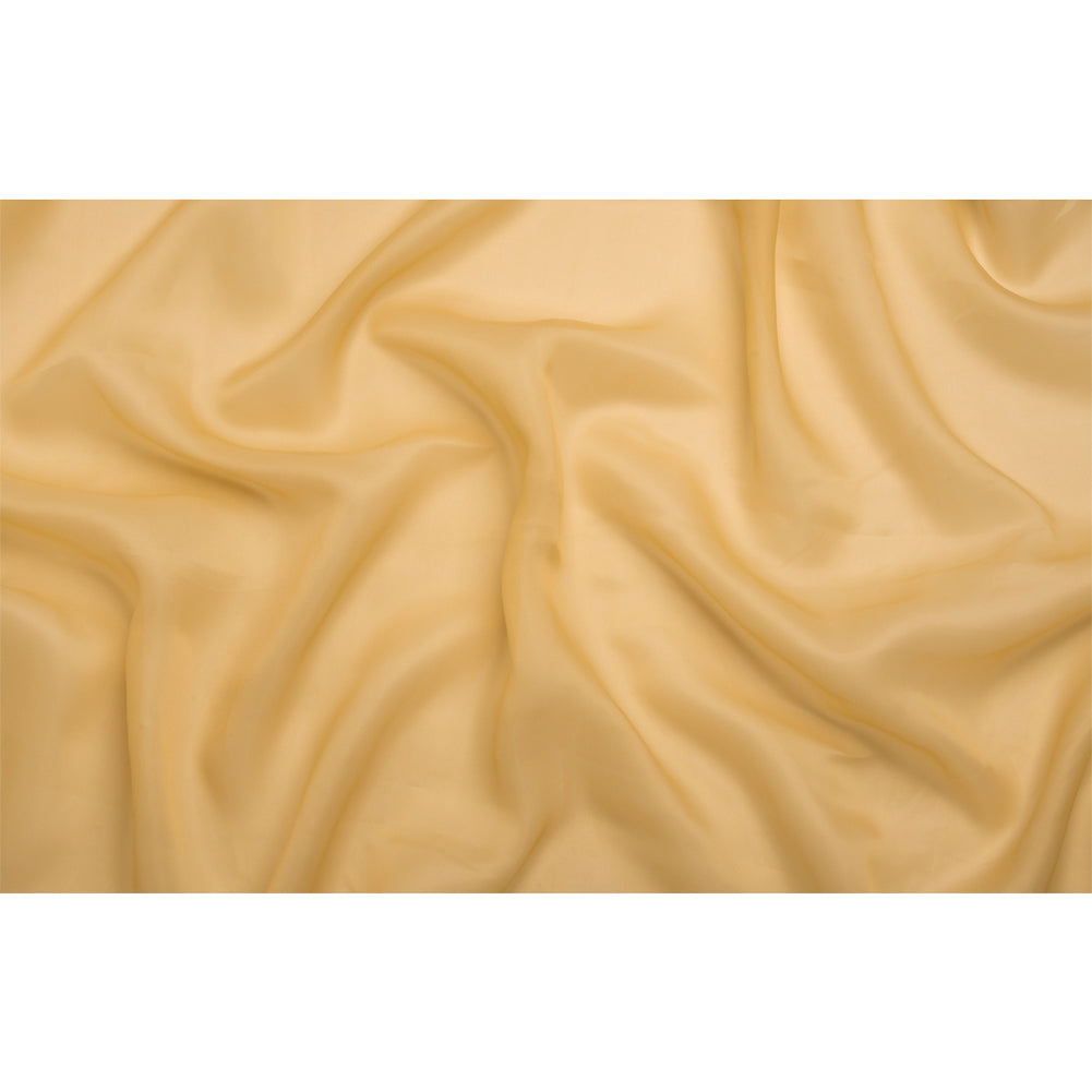 Satin-Faced Polyester Organza - Gold - Ardea Collection by Mood Satin-Faced Polyester Organza - Gold - Ardea Collection by Mood