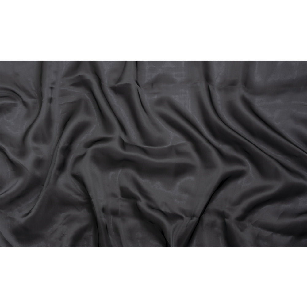 Satin-Faced Polyester Organza - Black - Ardea Collection by Mood Satin-Faced Polyester Organza - Black - Ardea Collection by Mood
