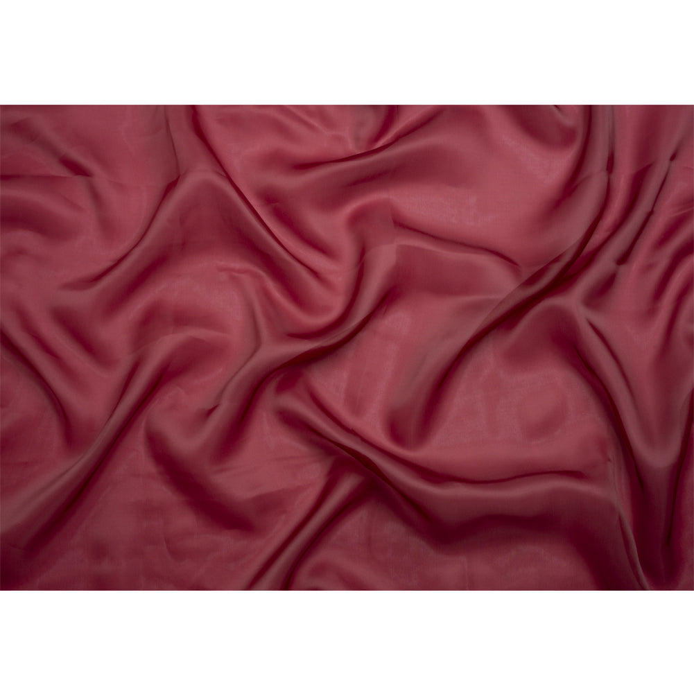Satin-Faced Polyester Organza - Burgundy - Ardea Collection by Mood - Full Satin-Faced Polyester Organza - Burgundy - Ardea Collection by Mood - Full