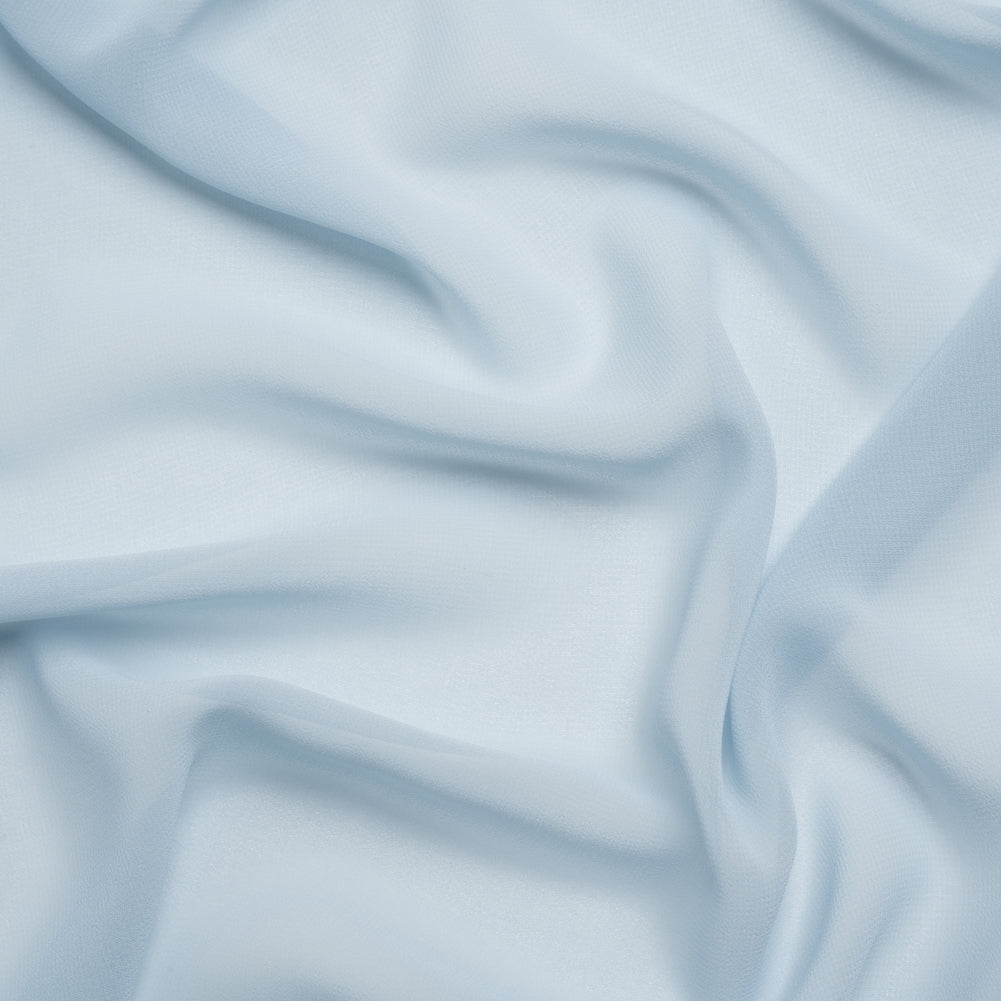 Polyester High-Multi Chiffon - Baby Blue - Netta Collection by Mood Polyester High-Multi Chiffon - Baby Blue - Netta Collection by Mood