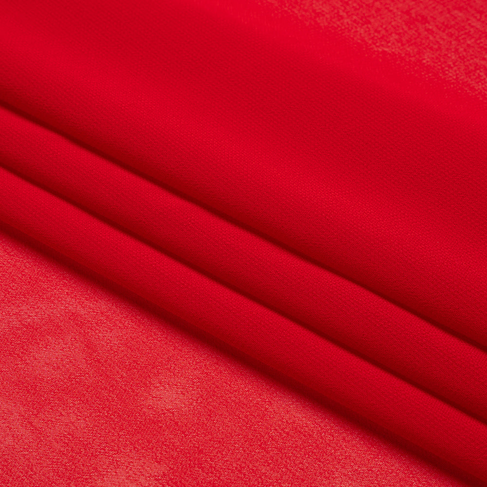 Polyester High-Multi Chiffon - Red - Netta Collection by Mood Polyester High-Multi Chiffon - Red - Netta Collection by Mood