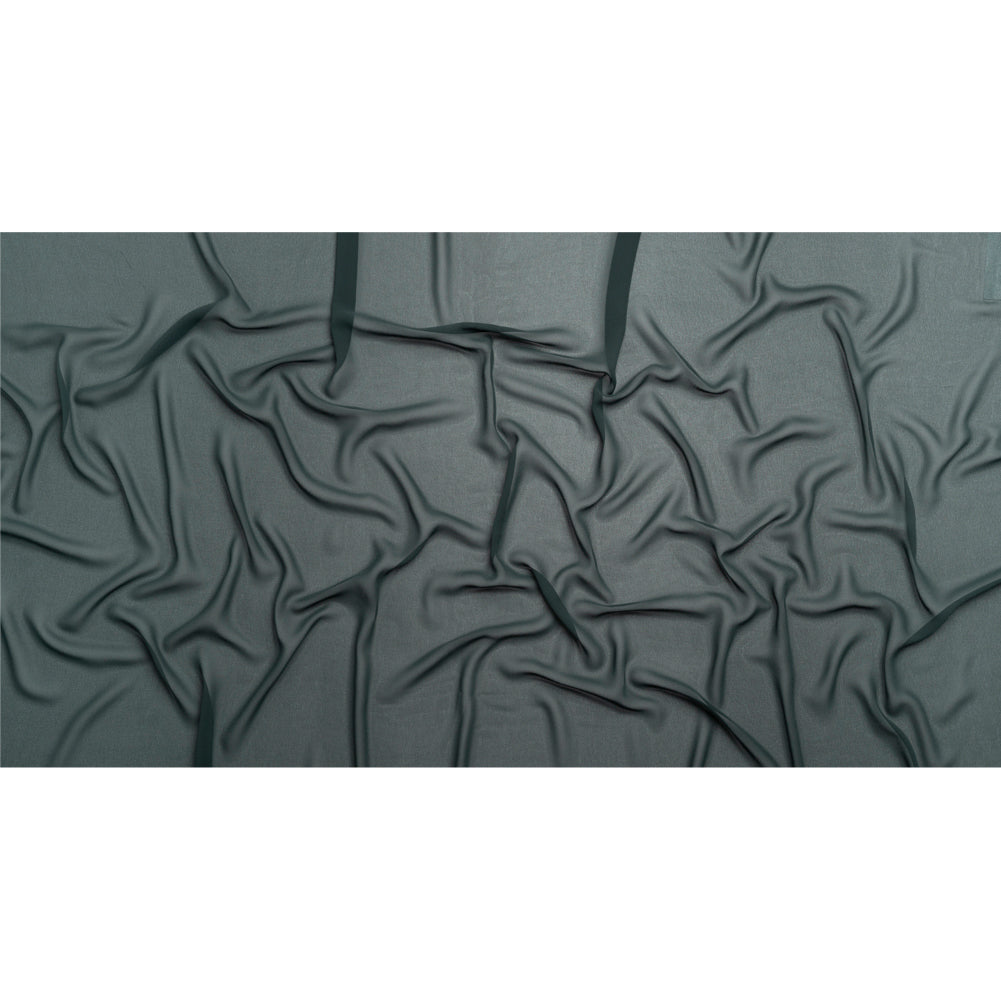Polyester High-Multi Chiffon - Charcoal Gray - Netta Collection by Mood - Full Polyester High-Multi Chiffon - Charcoal Gray - Netta Collection by Mood - Full