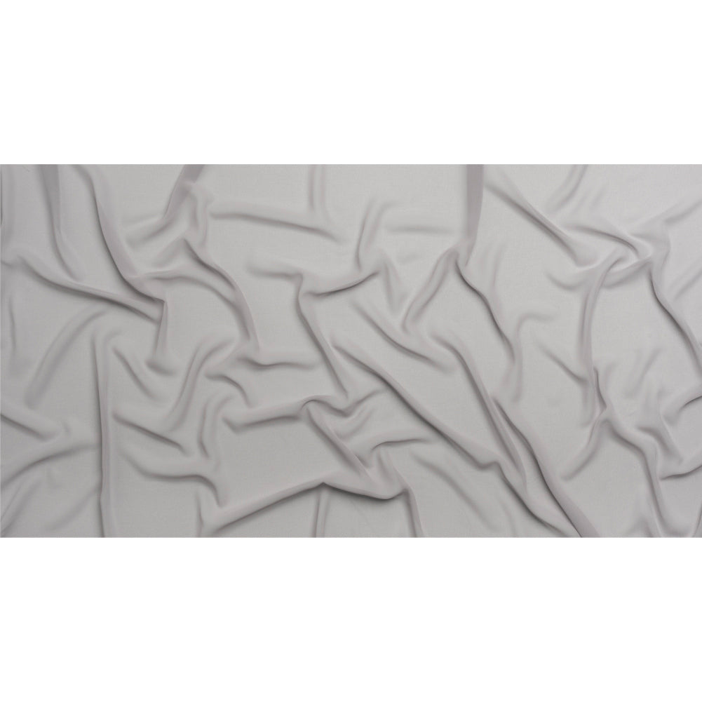 Polyester High-Multi Chiffon - Silver - Netta Collection by Mood Polyester High-Multi Chiffon - Silver - Netta Collection by Mood
