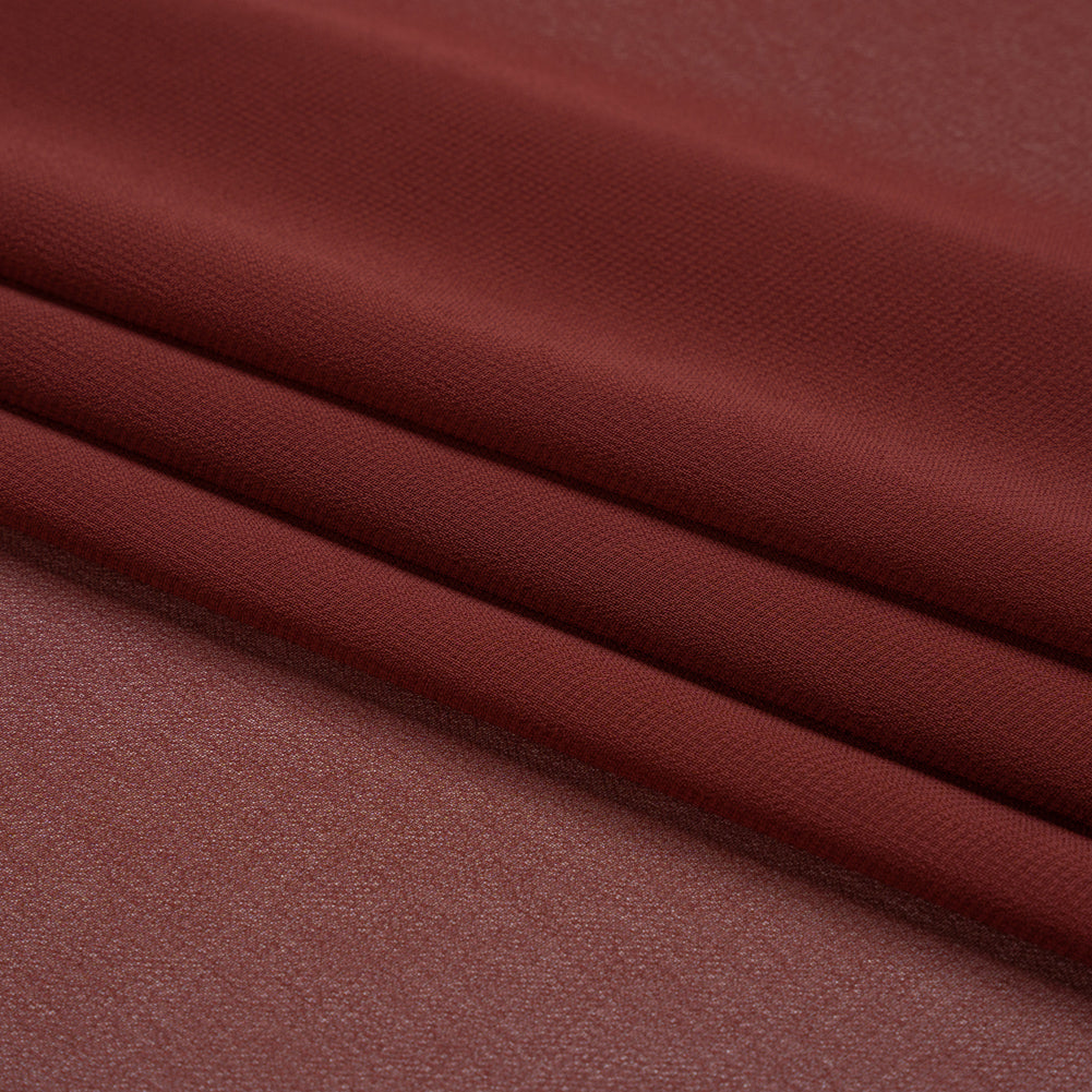 Polyester High-Multi Chiffon - Burgundy - Netta Collection by Mood Polyester High-Multi Chiffon - Burgundy - Netta Collection by Mood