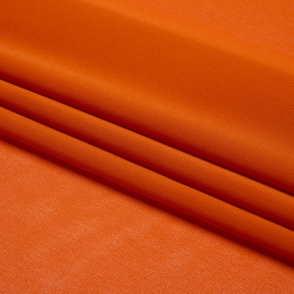 Polyester High-Multi Chiffon - Burnt Orange - Netta Collection by Mood Polyester High-Multi Chiffon - Burnt Orange - Netta Collection by Mood