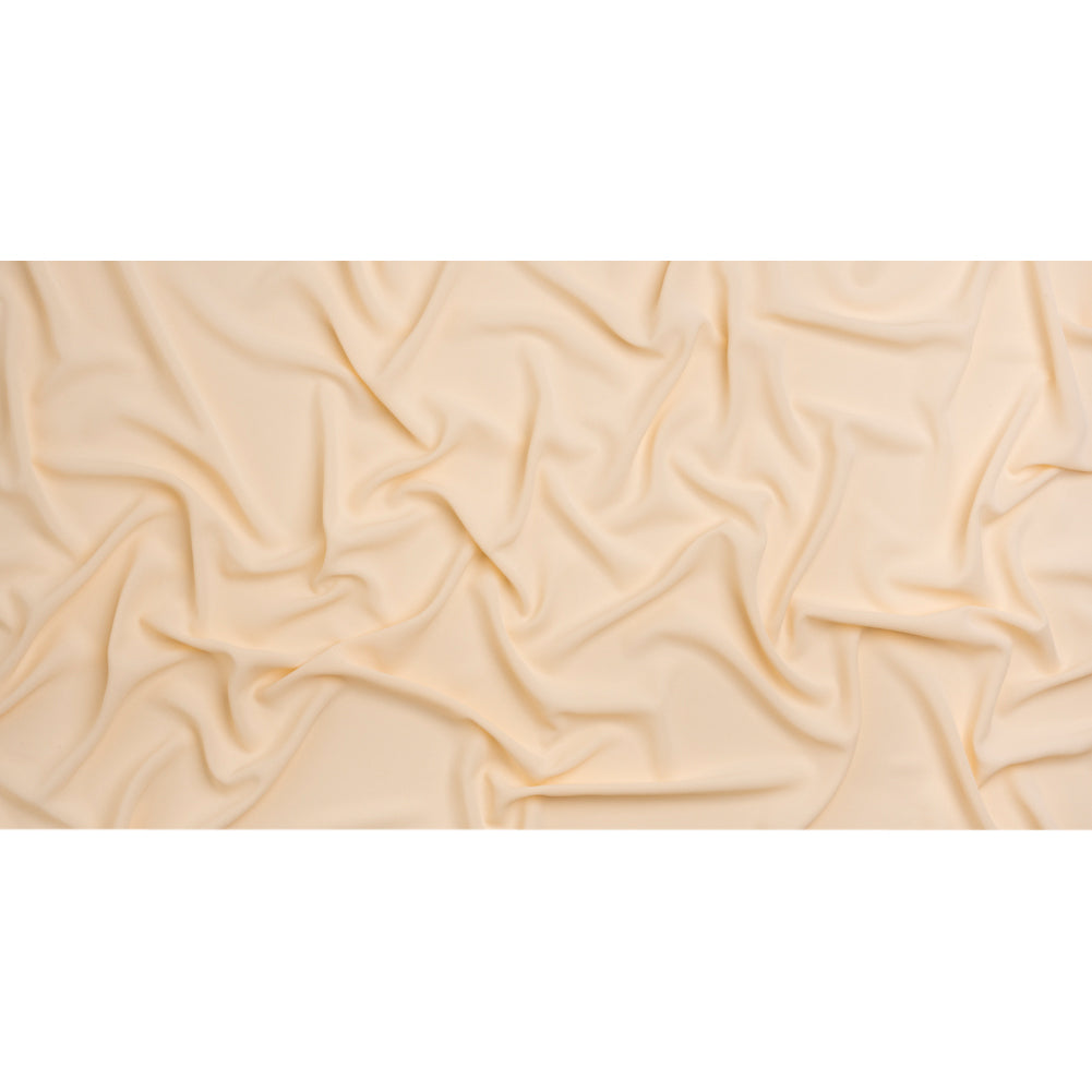 Polyester Double Georgette - Ecru - Mimosa Collection by Mood Polyester Double Georgette - Ecru - Mimosa Collection by Mood