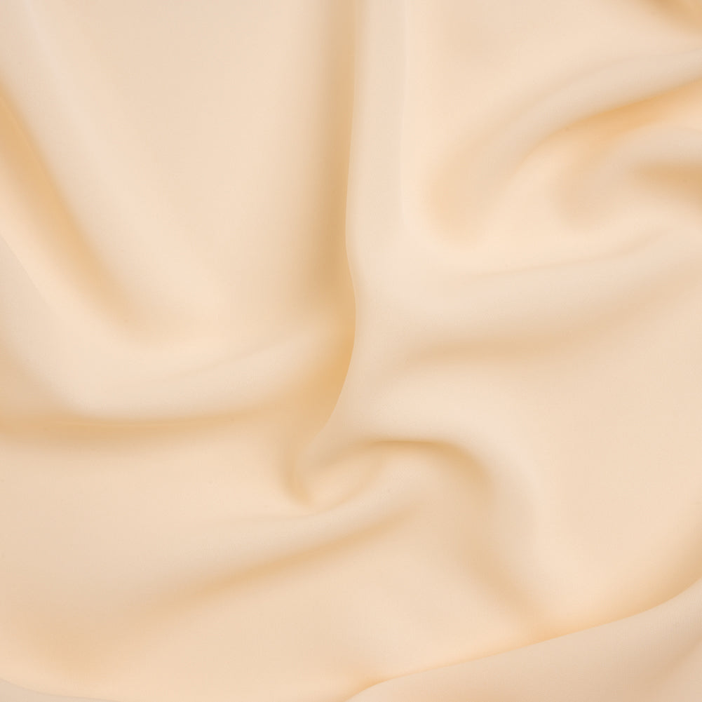 Polyester Double Georgette - Ecru - Mimosa Collection by Mood Polyester Double Georgette - Ecru - Mimosa Collection by Mood