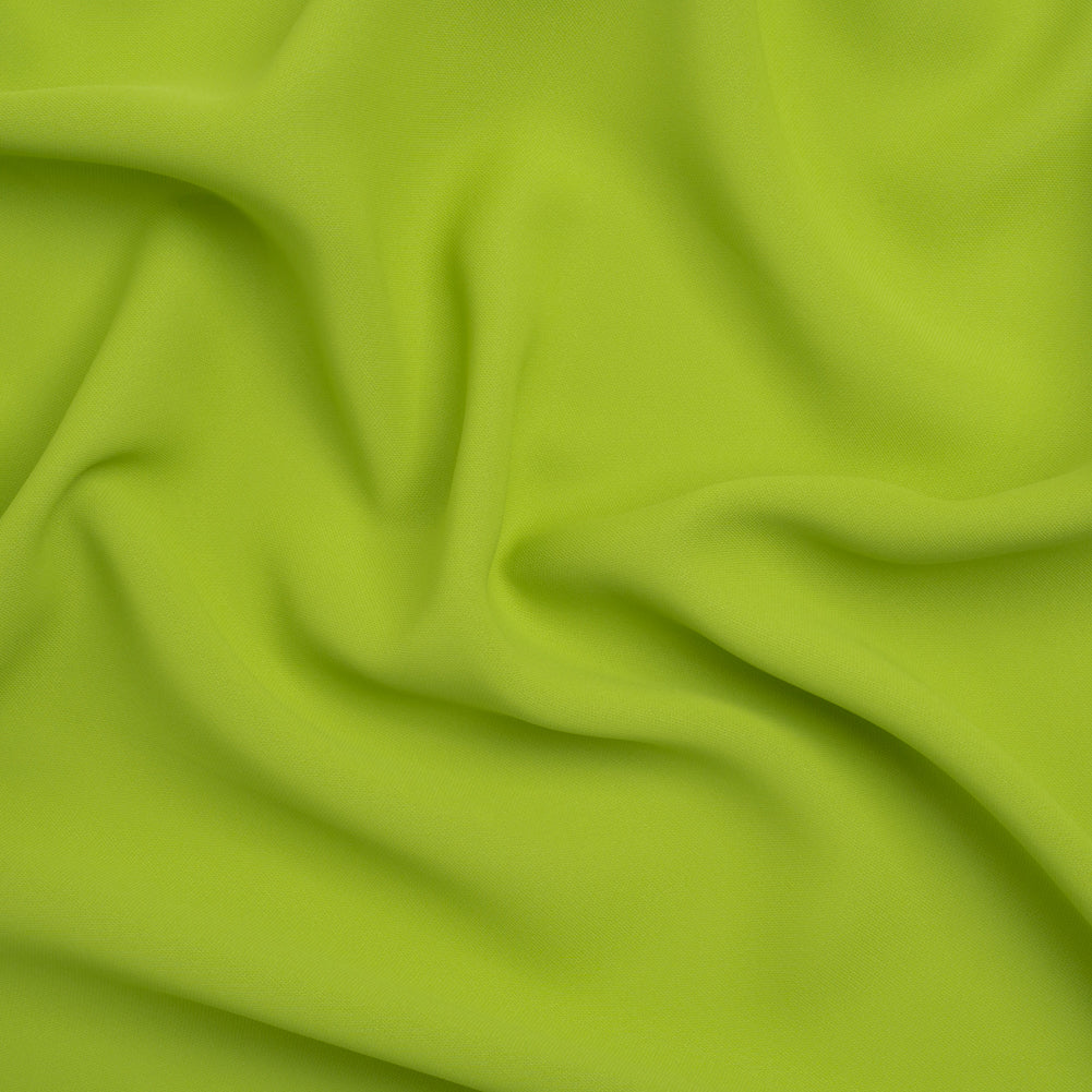 Polyester Double Georgette - Peridot Green - Mimosa Collection by Mood Polyester Double Georgette - Peridot Green - Mimosa Collection by Mood
