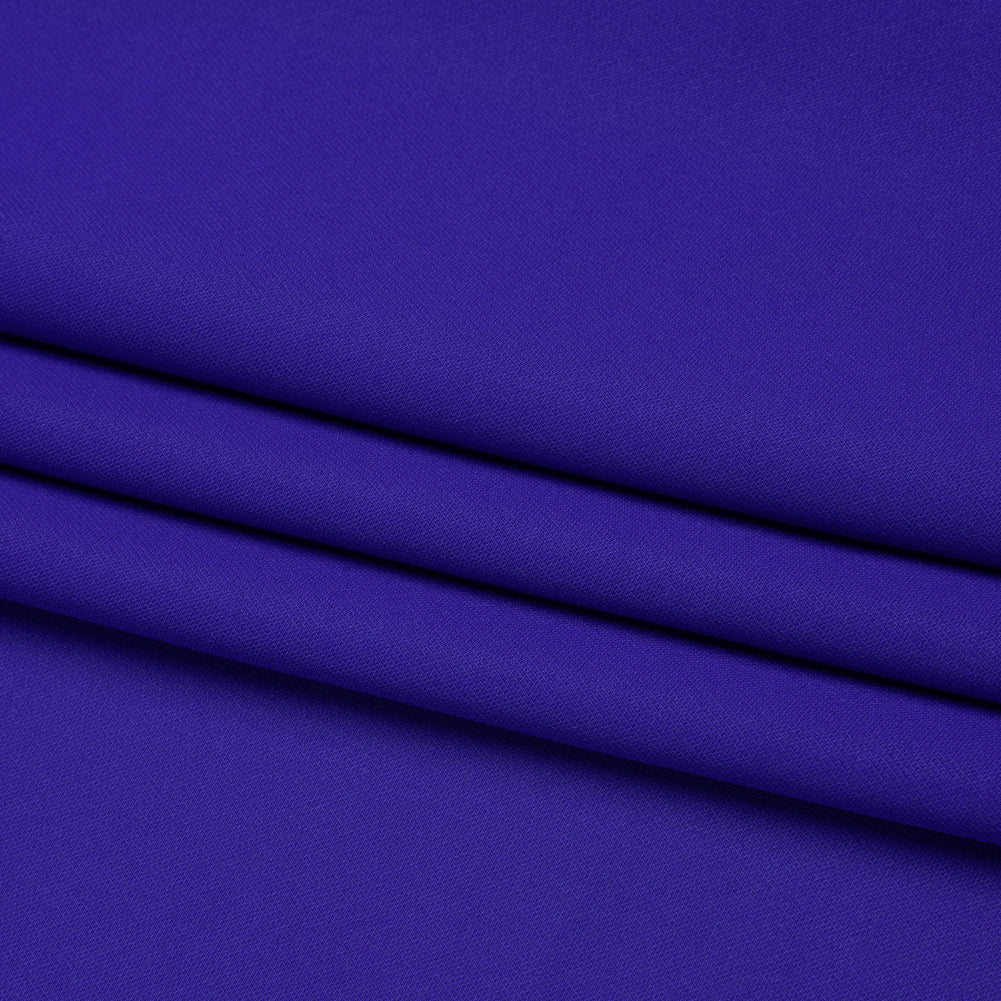 Polyester Double Georgette - Mazarine Blue - Mimosa Collection by Mood Polyester Double Georgette - Mazarine Blue - Mimosa Collection by Mood