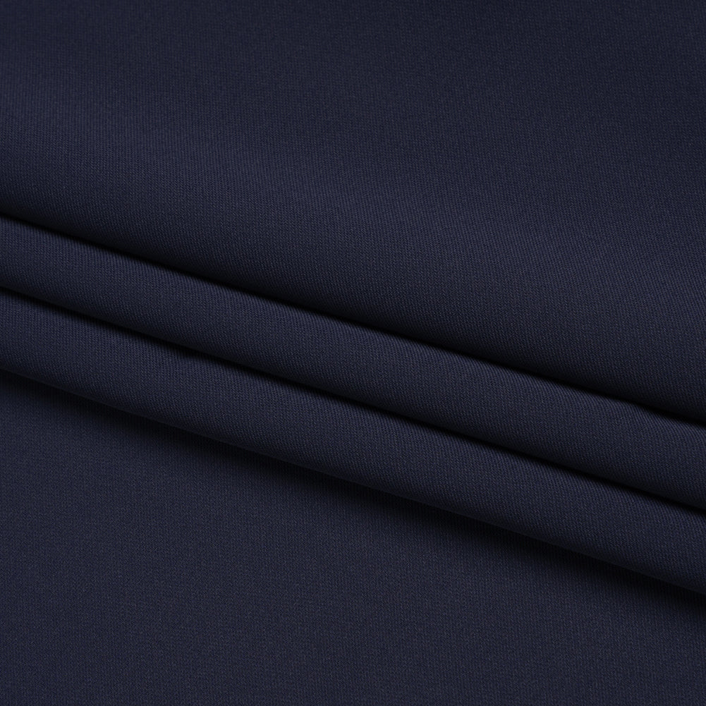 Polyester Double Georgette - Navy - Mimosa Collection by Mood Polyester Double Georgette - Navy - Mimosa Collection by Mood