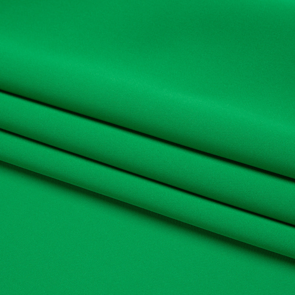 Polyester Double Georgette - Kelly Green - Mimosa Collection by Mood Polyester Double Georgette - Kelly Green - Mimosa Collection by Mood