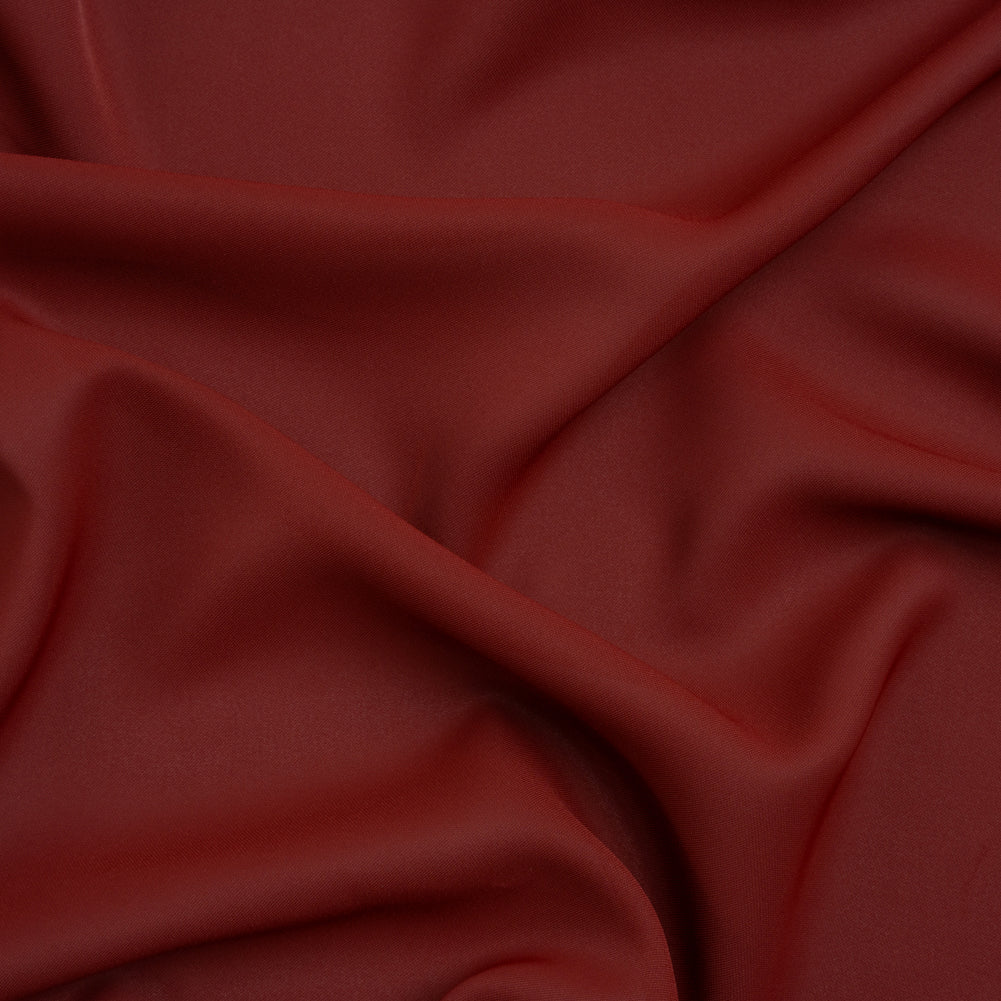 Polyester Double Georgette - Burgundy - Mimosa Collection by Mood Polyester Double Georgette - Burgundy - Mimosa Collection by Mood