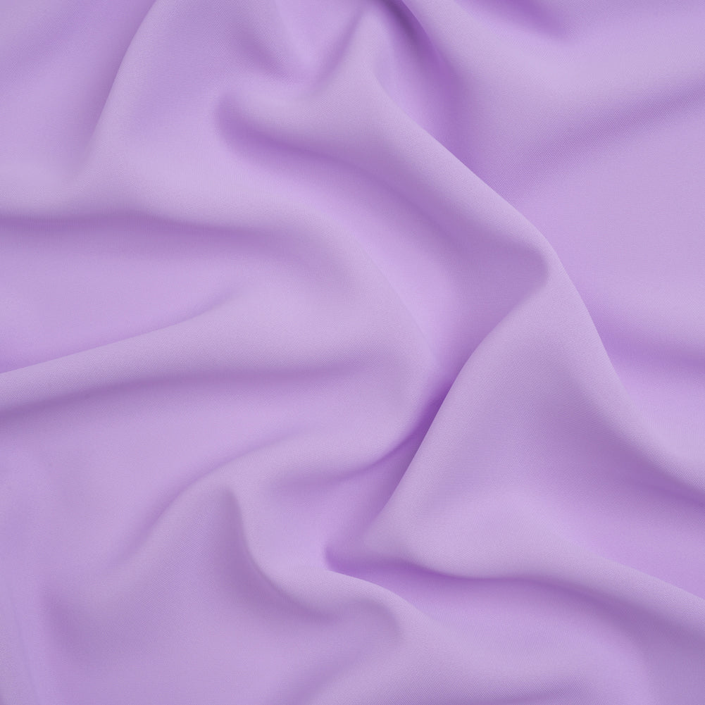 Polyester Double Georgette - Lavender - Mimosa Collection by Mood - Image 2 of 8 Polyester Double Georgette - Lavender - Mimosa Collection by Mood - Image 2 of 8