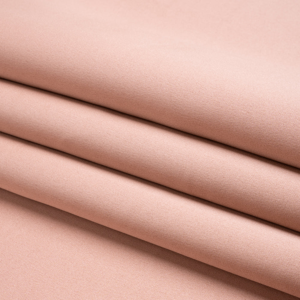 Premium Polyester Satin - Blush - Gavia Collection by Mood - Folded Premium Polyester Satin - Blush - Gavia Collection by Mood - Folded