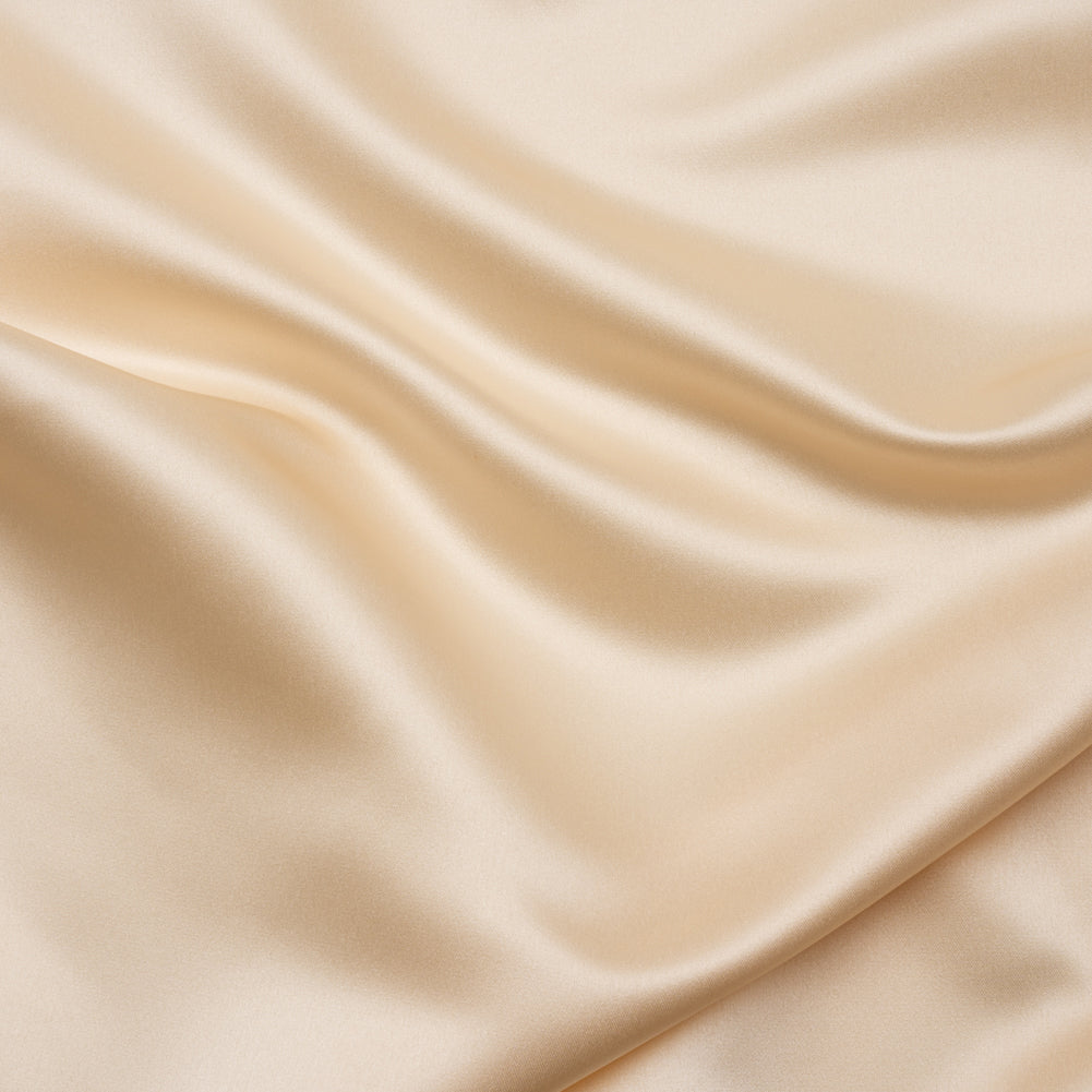 Premium Polyester Satin - Ecru - Gavia Collection by Mood Premium Polyester Satin - Ecru - Gavia Collection by Mood
