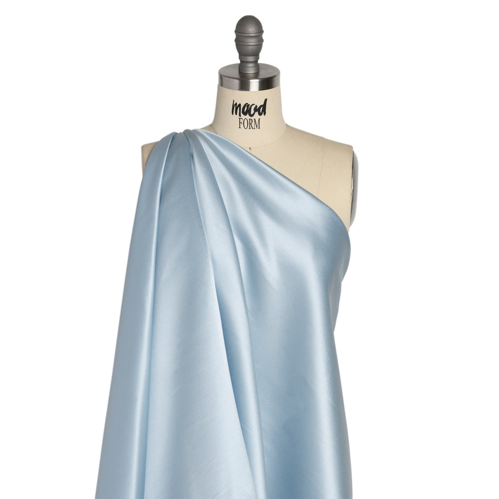 Premium Polyester Satin - Baby Blue - Gavia Collection by Mood Premium Polyester Satin - Baby Blue - Gavia Collection by Mood