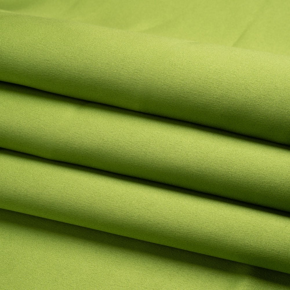 Premium Polyester Satin - Peridot Green - Gavia Collection by Mood Premium Polyester Satin - Peridot Green - Gavia Collection by Mood