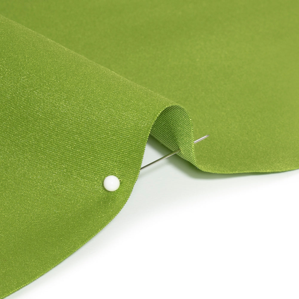 Premium Polyester Satin - Peridot Green - Gavia Collection by Mood Premium Polyester Satin - Peridot Green - Gavia Collection by Mood