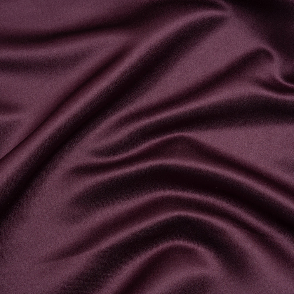 Premium Polyester Satin - Eggplant - Gavia Collection by Mood Premium Polyester Satin - Eggplant - Gavia Collection by Mood