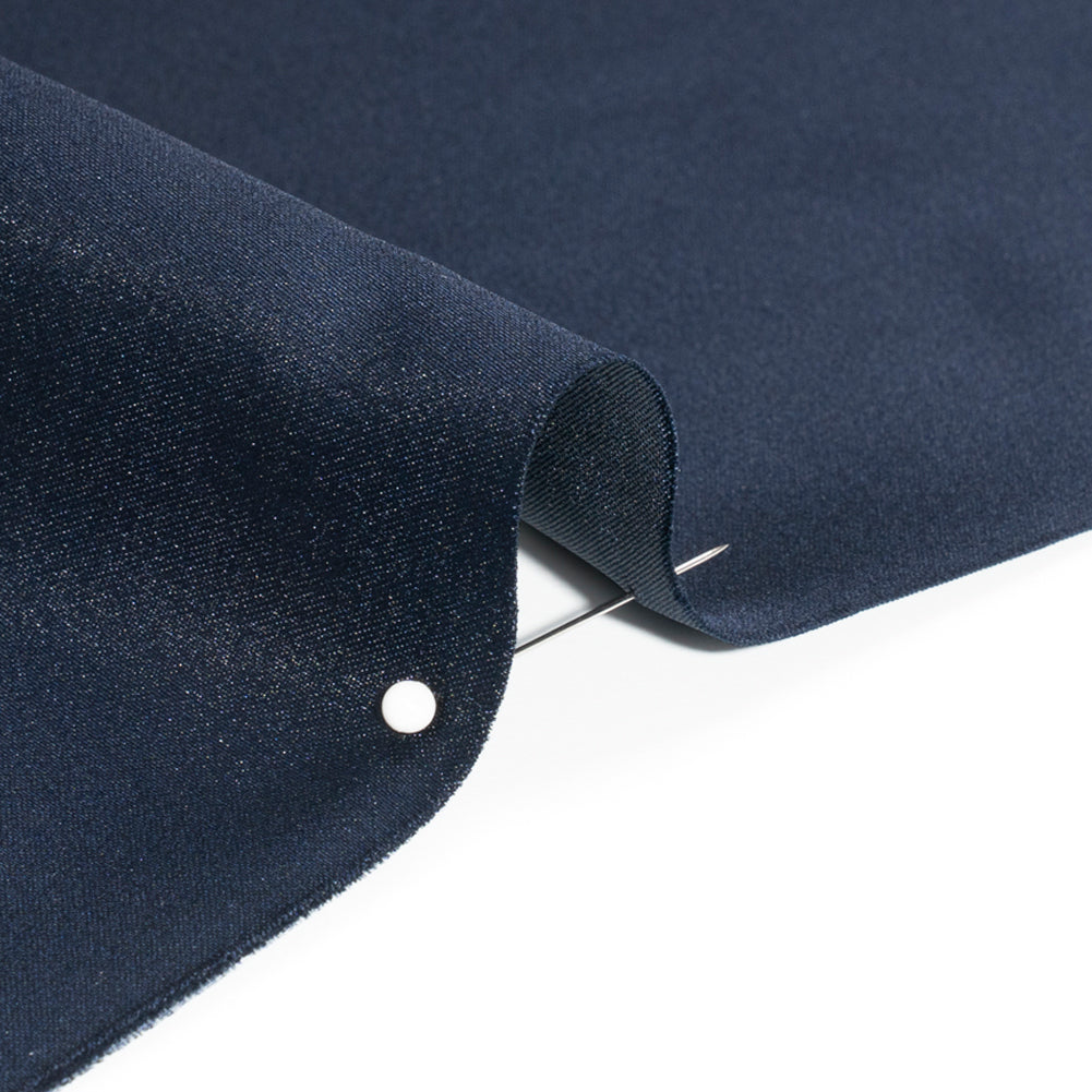Premium Polyester Satin - Navy - Gavia Collection by Mood Premium Polyester Satin - Navy - Gavia Collection by Mood