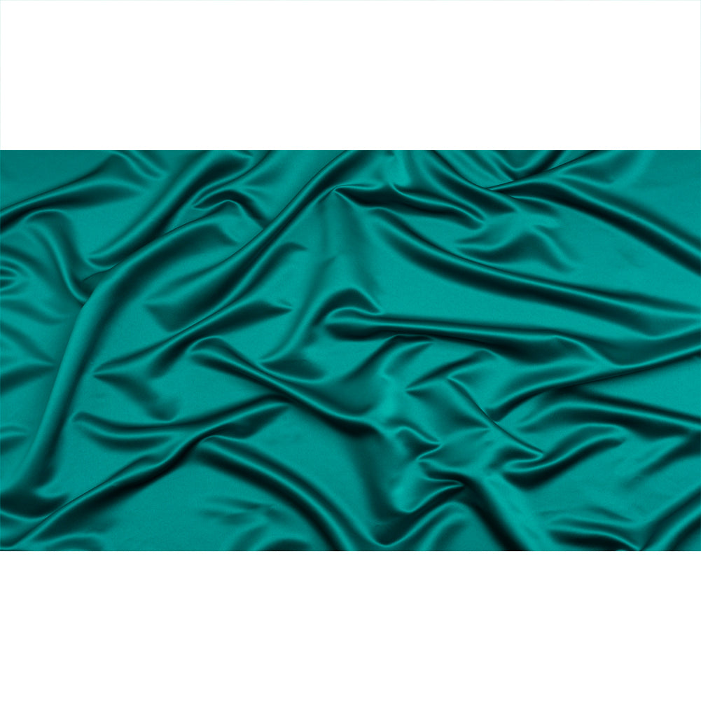 Premium Polyester Satin - Deep Teal - Gavia Collection by Mood - Full Premium Polyester Satin - Deep Teal - Gavia Collection by Mood - Full