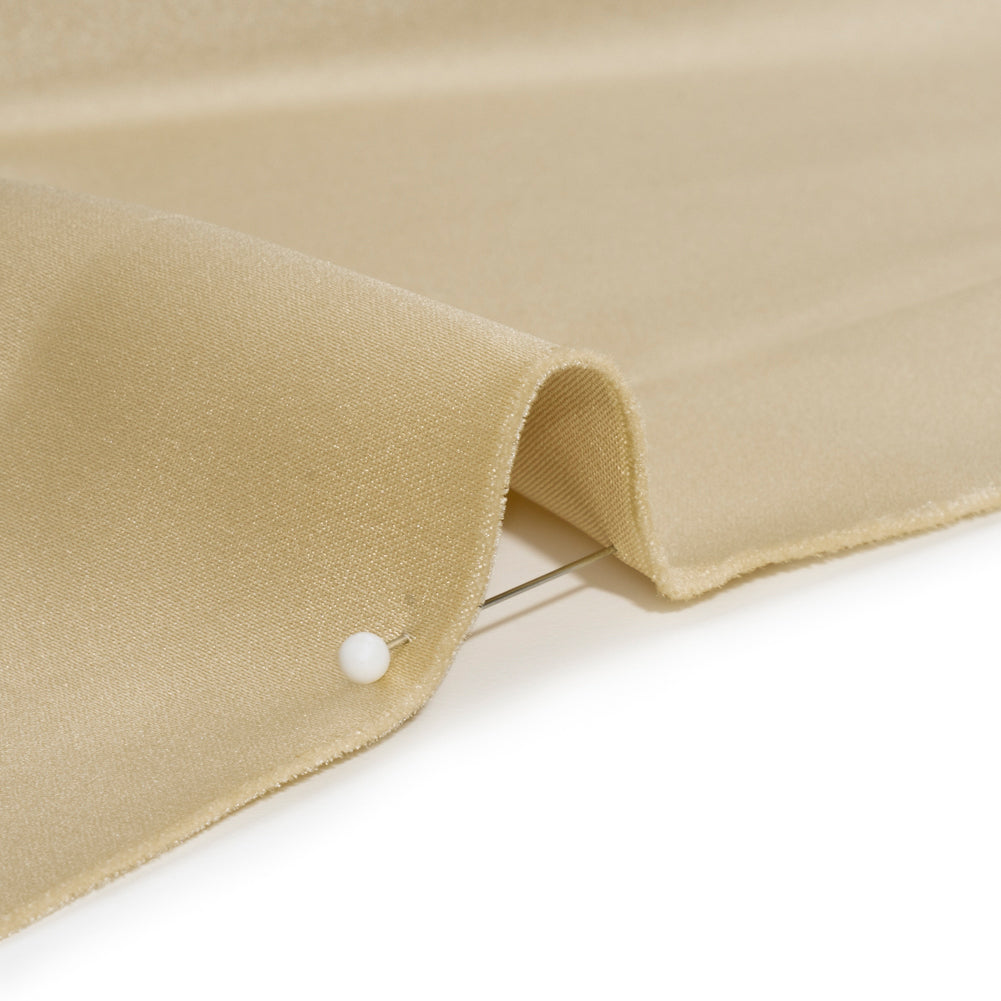 Premium Polyester Satin - Cashmere - Gavia Collection by Mood - Detail Premium Polyester Satin - Cashmere - Gavia Collection by Mood - Detail