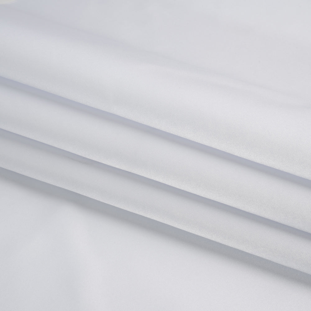Polyester Satin - White - Anas Collection by Mood Polyester Satin - White - Anas Collection by Mood