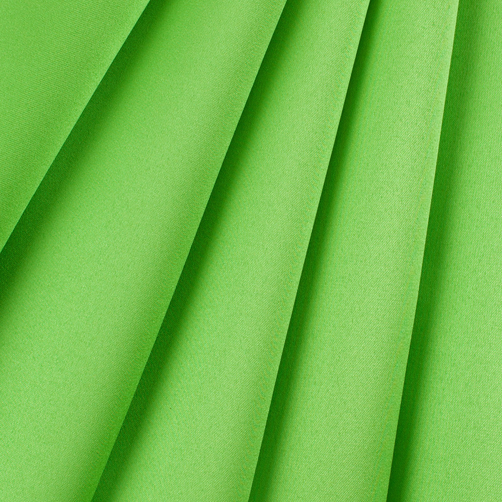 Polyester Satin - Apple Green - Reverie Collection Folded Polyester Satin - Apple Green - Reverie Collection Folded