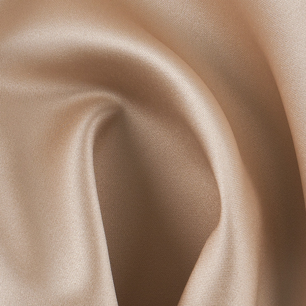 Polyester Satin - Pure Cashmere Beige - Reverie Collection Polyester Satin - Pure Cashmere Beige - Reverie Collection