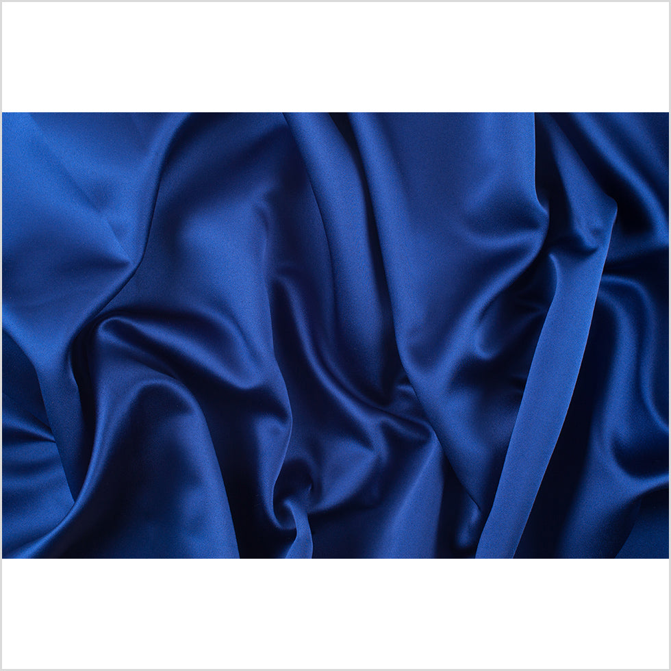 Polyester Satin - Deep Royal Blue - Reverie Collection Full Polyester Satin - Deep Royal Blue - Reverie Collection Full