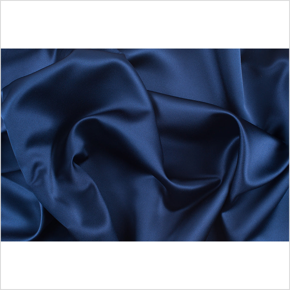 Polyester Satin - Ultra Indigo - Reverie Collection Polyester Satin - Ultra Indigo - Reverie Collection