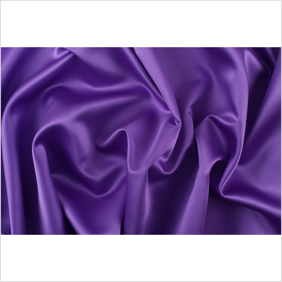 Polyester Satin - Purple Majesty - Reverie Collection Full Polyester Satin - Purple Majesty - Reverie Collection Full