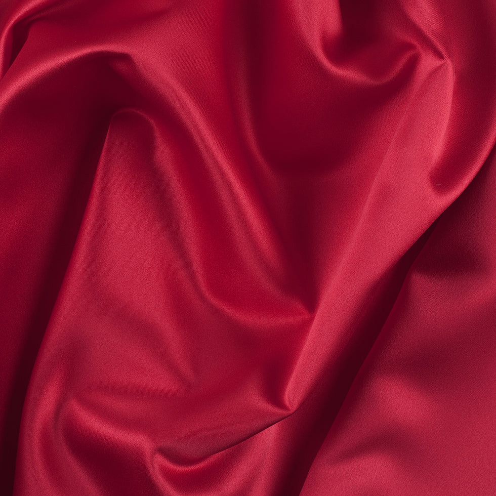 Polyester Satin - Valentine Red - Reverie Collection Polyester Satin - Valentine Red - Reverie Collection