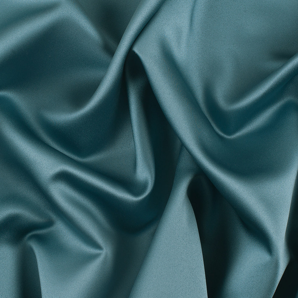 Polyester Satin - Teal - Reverie Collection Polyester Satin - Teal - Reverie Collection