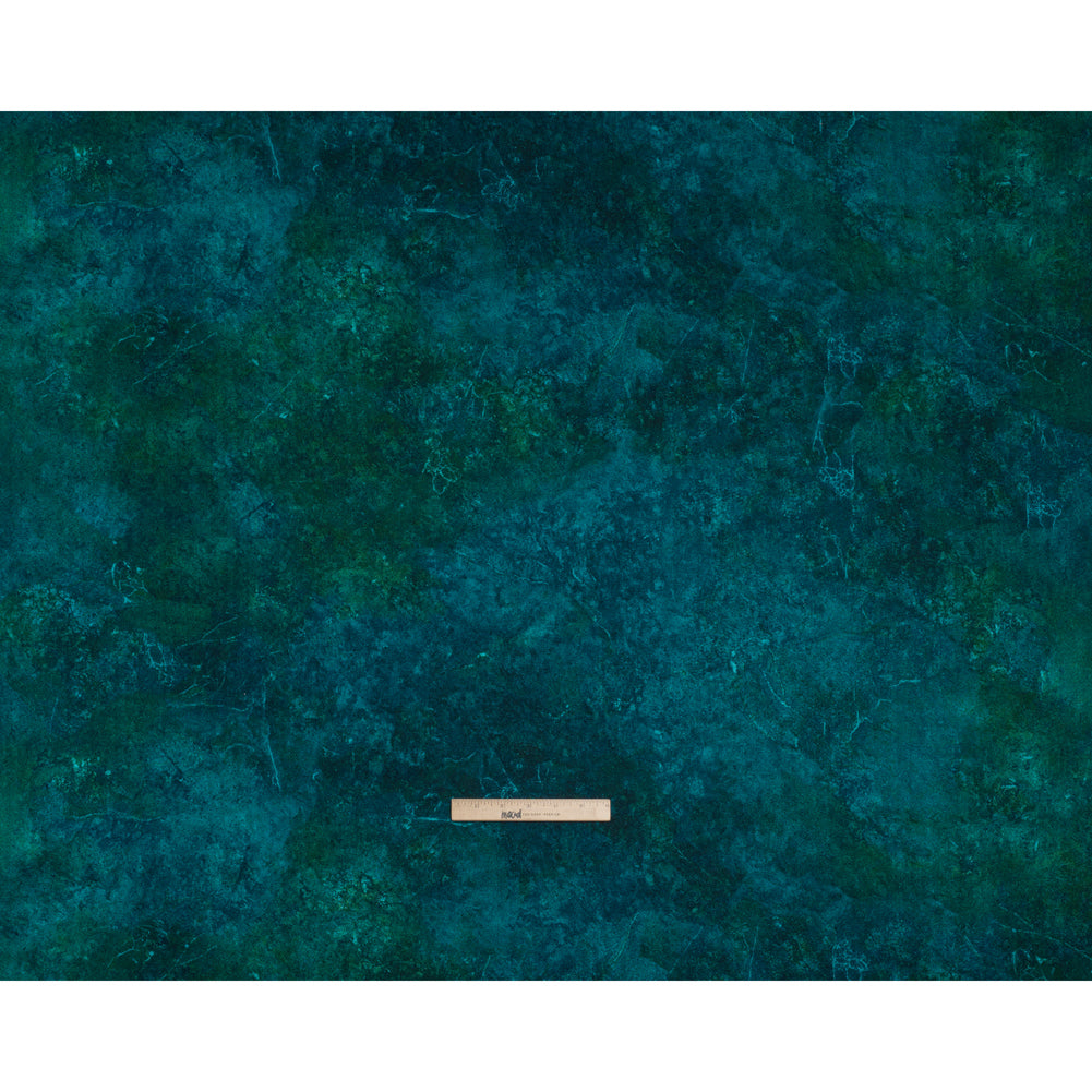 Stonehenge Quilting Cotton by Northcott - Peacock Sienna Marble Abstract - Gradations II Collection Stonehenge Quilting Cotton by Northcott - Peacock Sienna Marble Abstract - Gradations II Collection